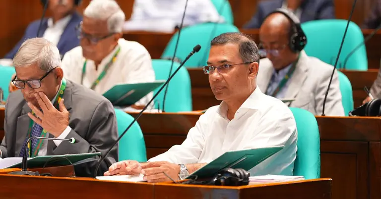 সংসদ অধিবেশনে প্রধানমন্ত্রী